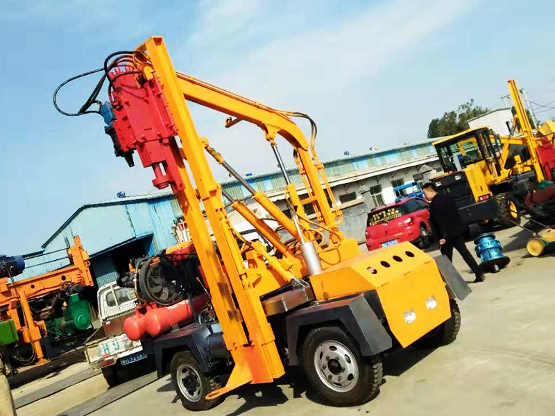 小四輪打拔鉆一體(小空壓機)