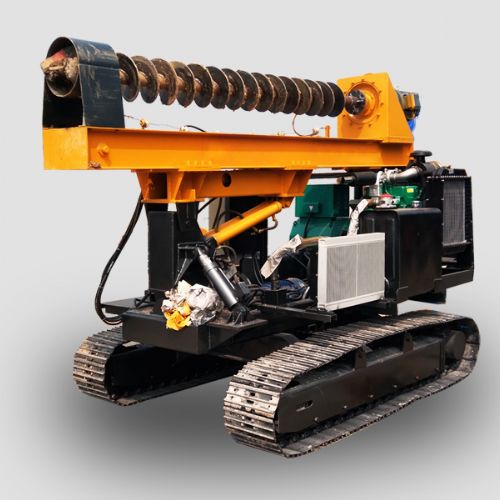 履帶光伏打樁機