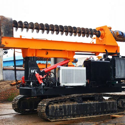 履帶光伏打樁機