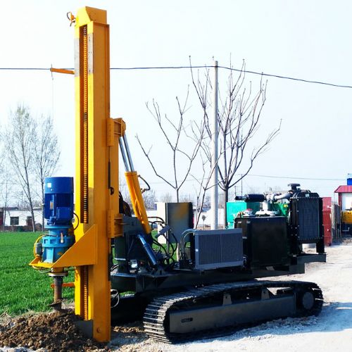 履帶光伏打樁機