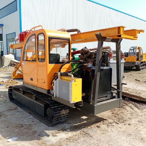 履帶光伏打樁機